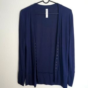 Cardigan small navy